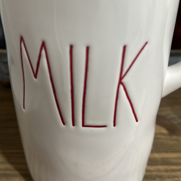 Rae Dunn MILK Christmas Pitcher - Picture 7 of 7